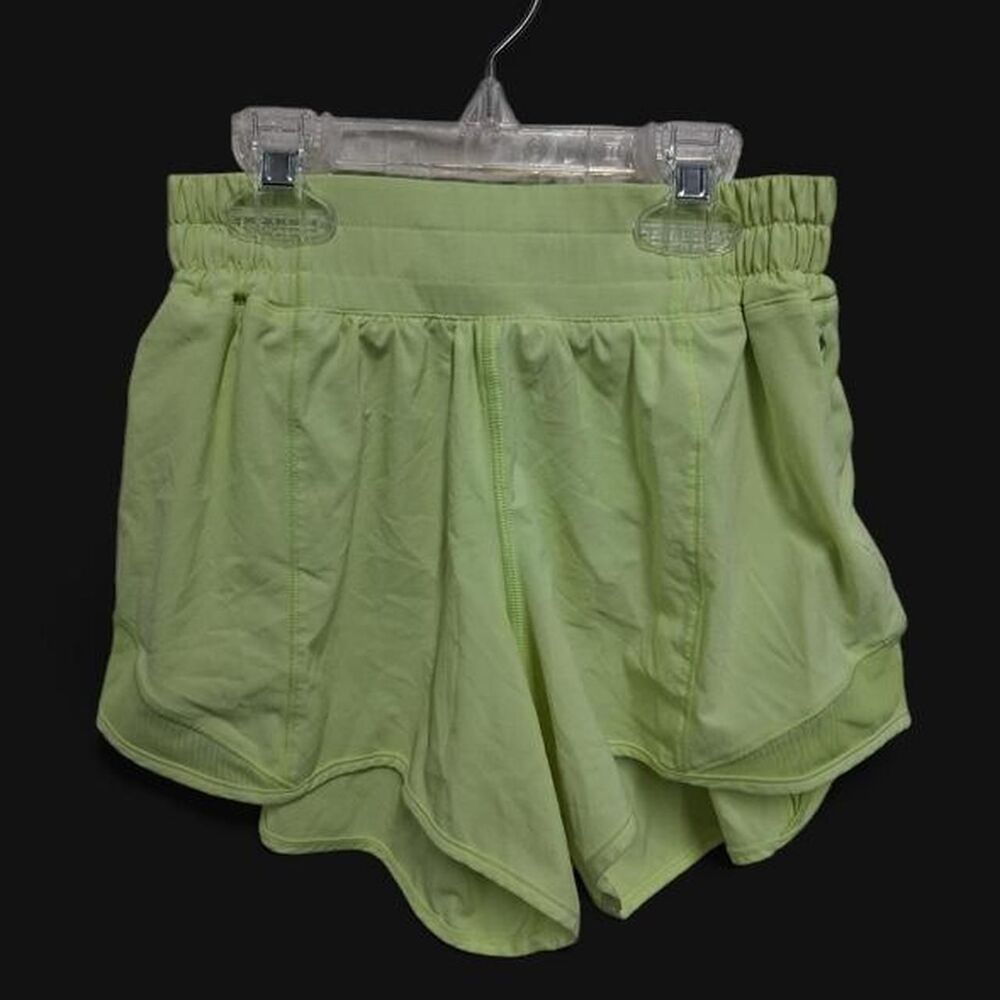 Lululemon Hotty Hot Shorts 2.5" in Lime Green